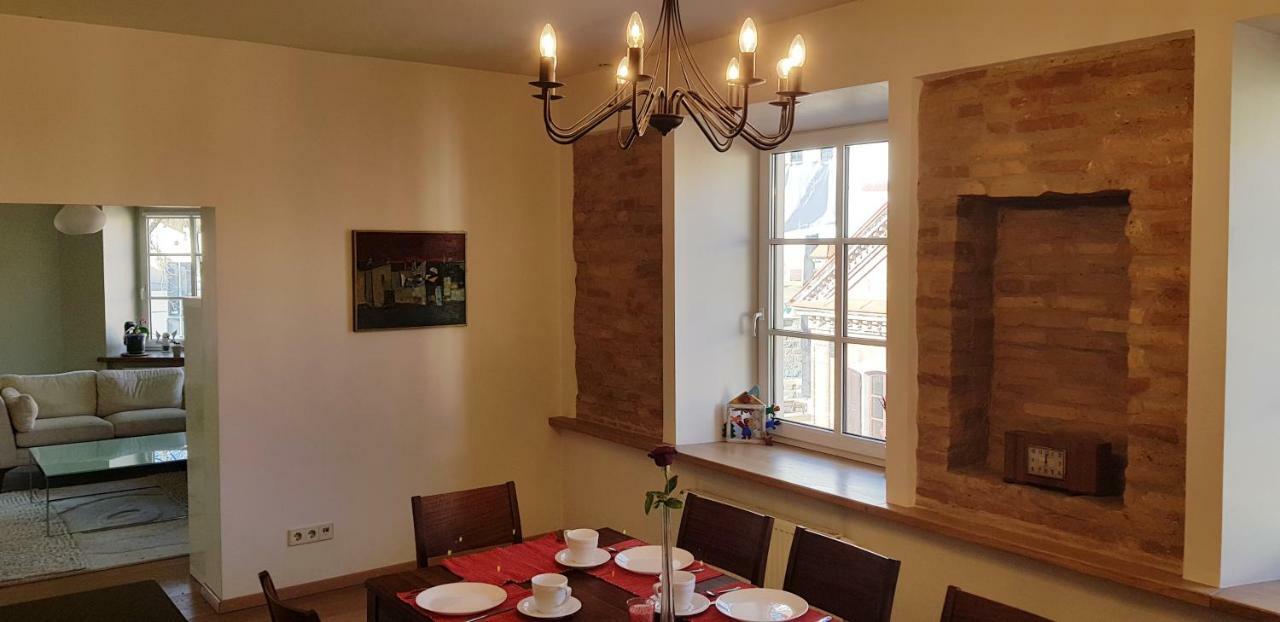 Exceptional Uzupis Bridge 3 Bedroom Apartment VNO Eksteriør bilde